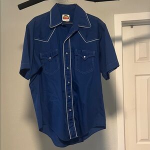 Classic Blue Button-Down Shirt by Miller